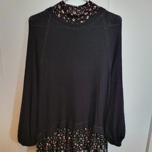 Free People mini dress, used once, size medium.